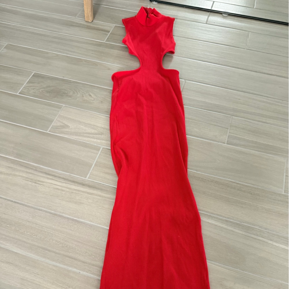 Fashion Nova Bold Red Dress